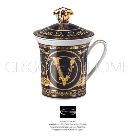 porcellane versace rosenthal|rosenthal versace black.